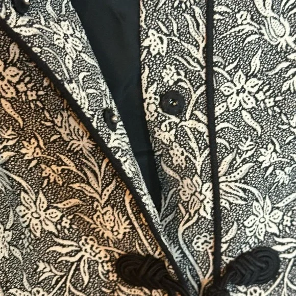 Vintage Kasper Asian inspired Blazer Shoulder Pads Size 8 - Picture 3 of 6